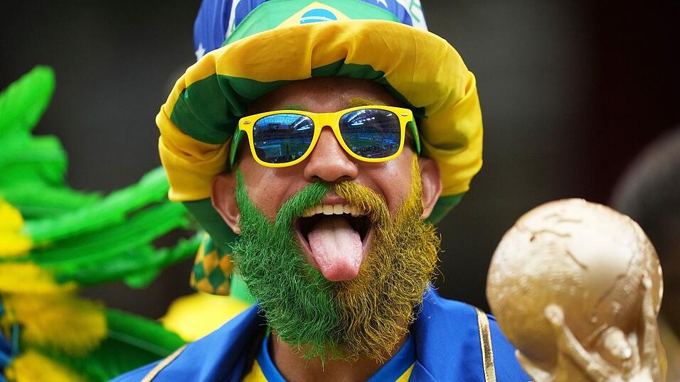 Die brasilianischen Fans waren in Houston deutlich in der &Uuml;berzahl.