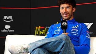 Pierre Gasly startet in Monza von der Pole Position. Pierre Gasly startet in Monza von der Pole Position.