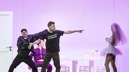 Das St&uuml;ck 'Don Giovanni' wurde am Theater Am Hagen aufgef&uuml;hrt.