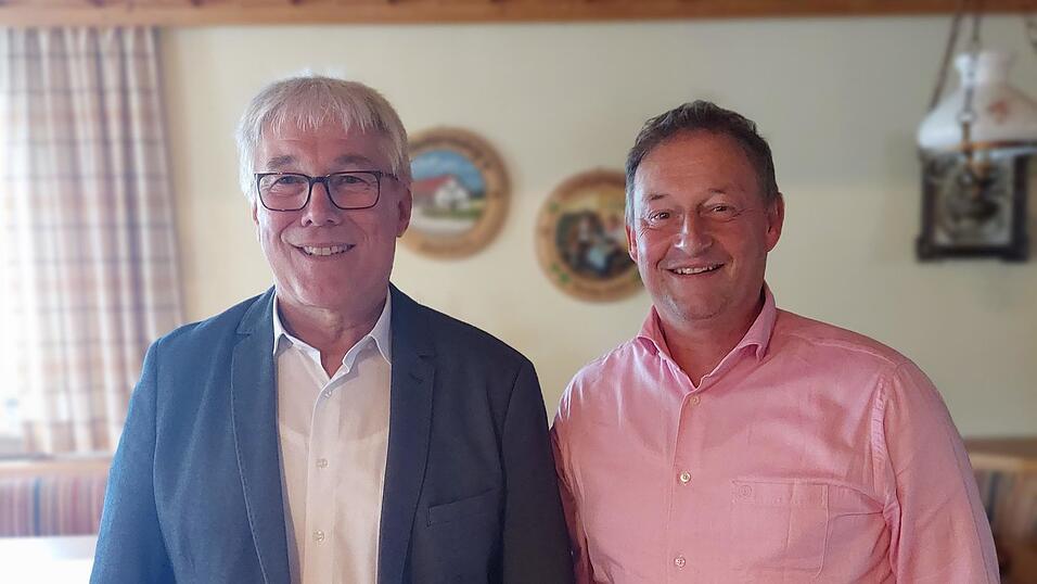 Johann Müller (l.), daneben Martin Lippl Johann Müller (l.), daneben Martin Lippl