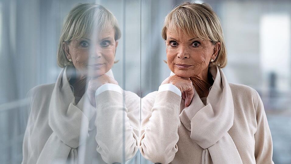 Uschi Glas wird am 2. M&auml;rz 80 Jahre alt. 'Ich blicke zuversichtlich in die Zukunft', sagt sie.