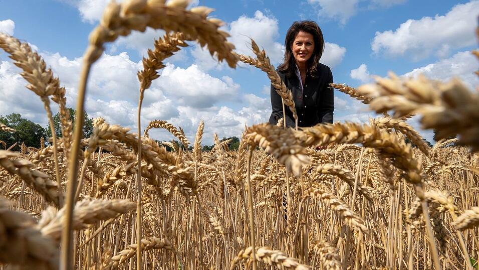 Landwirtschaftsministerin Michaela Kaniber spricht von einem witterungstechnisch wieder sehr schwierigen Jahr für die Bäuerinnen und Bauern.
