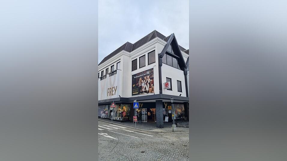 Das fr&uuml;here Kaufhaus Wanninger ist 2019 von der Frey-Gruppe &uuml;bernommen worden.