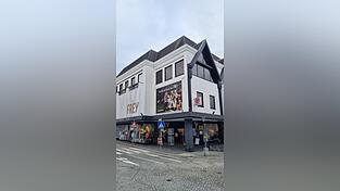 Das fr&uuml;here Kaufhaus Wanninger ist 2019 von der Frey-Gruppe &uuml;bernommen worden.