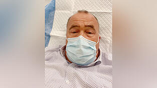 Stephan Hoeltz hatte zun&auml;chst leichte Symptome.