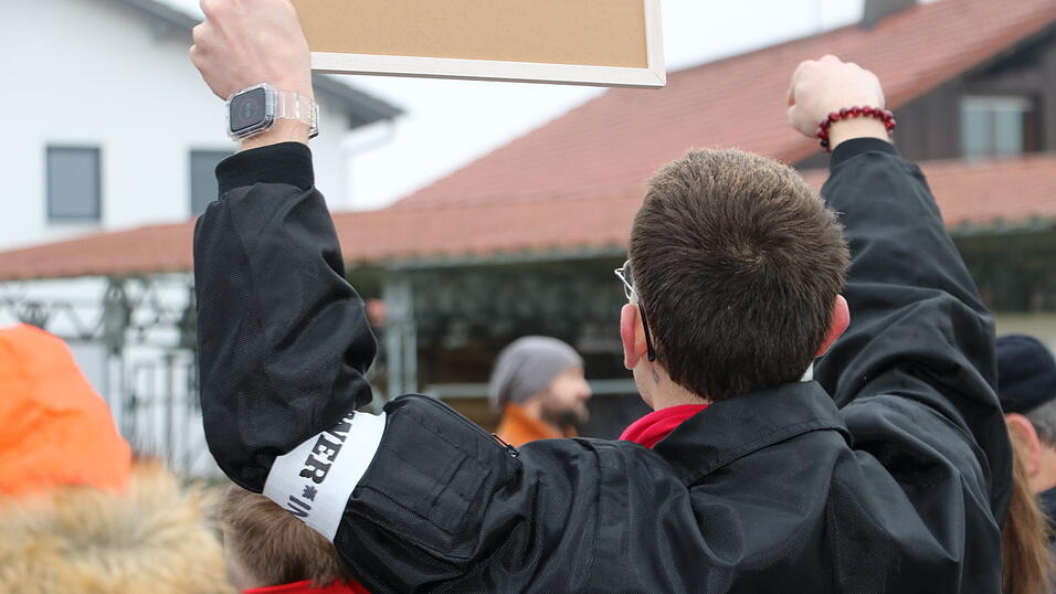 Eindrücke von der Gegendemonstration. Eindrücke von der Gegendemonstration.