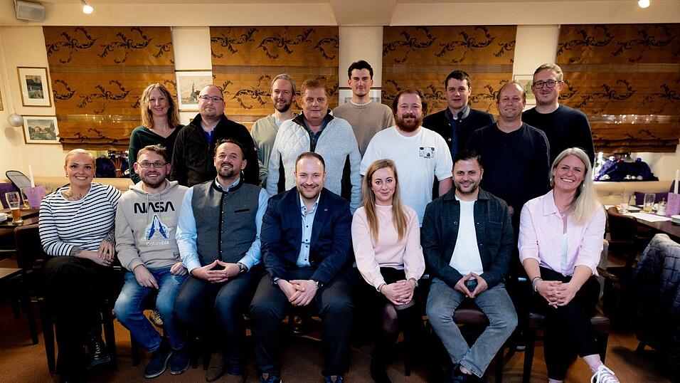 Ein Teil der Kandidaten der Jungen Wähler Ein Teil der Kandidaten der Jungen Wähler