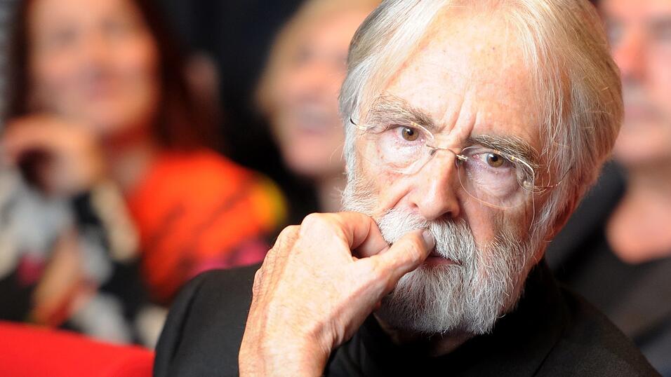 Der Regisseur Michael Haneke bei der Verleihung des Deutschen Regiepreises 'Metropolis' in die Hochschule f&uuml;r Fernsehen und Film.