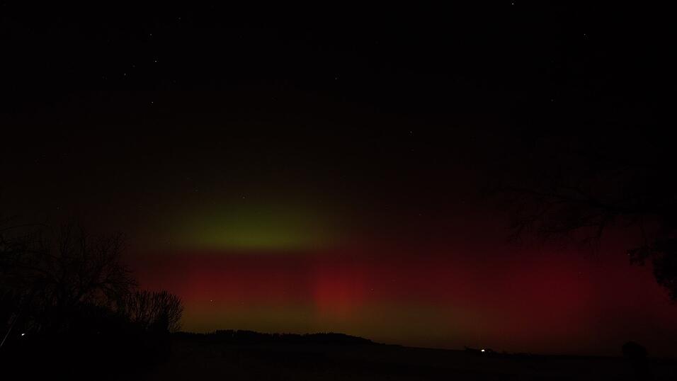 Ein Leser aus Th&uuml;rnthenning bei Dingolfing konnte das Spektakel auch beobachten.&nbsp;