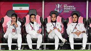 F&uuml;r die iranischen Spielerinnen war der Asien Cup in Australien nach dem Ausbruch des Krieges schwierig. (Archivbild)