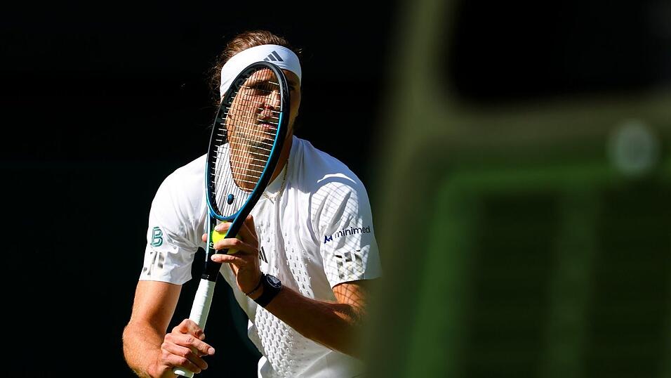 Nicht immer konnte sich Alexander Zverev auf seinen Aufschlag verlassen.
