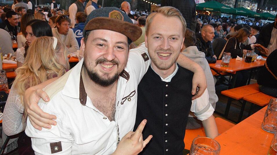 Viele Landshuter feierten am Freitag auf der Dult.&nbsp;