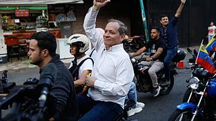 Juan Pablo Guanipa soll kurz nach seiner Freilassung entf&uuml;hrt worden sein