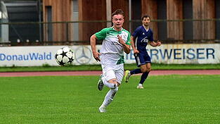 Laurin Hübscher erzielte das 1:0-Siegtor für die SpVgg GW Deggendorf.