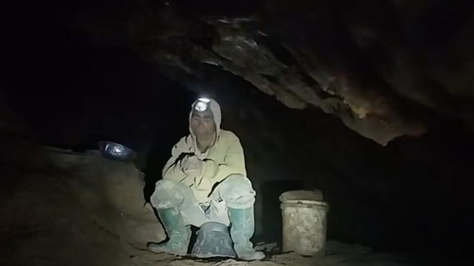 Die M&auml;nner harrten seit zehn Tagen in der H&ouml;hle aus.