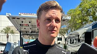 Frühes Aus beim IndyCar-Debüt: Mick Schumacher. Frühes Aus beim IndyCar-Debüt: Mick Schumacher.