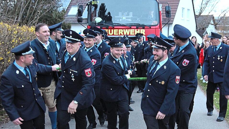 Bei der Freiwilligen Feuerwehr in Berglern ziehen alle an einem Strang.