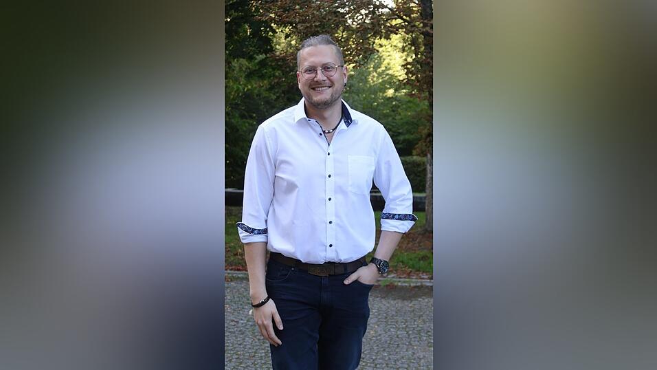 Fabian Janker geht für die CSU als Bürgermeisterkandidat in den Kommunalwahlkampf.