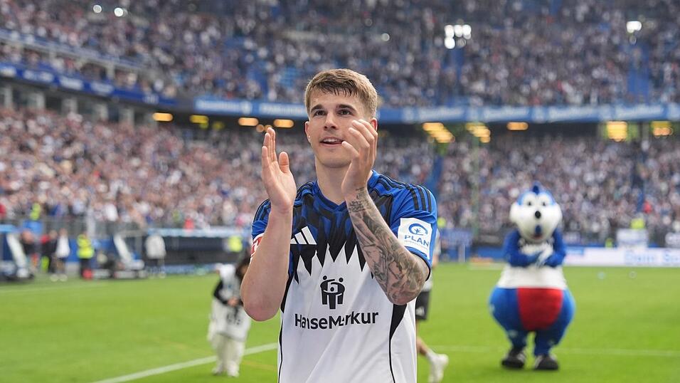 Vom HSV längst verabschiedet: Luka Vuskovic wechselt in England noch den Club. (Archivbild) Vom HSV längst verabschiedet: Luka Vuskovic wechselt in England noch den Club. (Archivbild)