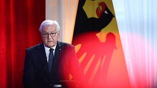 Bundespräsident Frank-Walter Steinmeier sieht die Demokratie bedroht. Bundespräsident Frank-Walter Steinmeier sieht die Demokratie bedroht.