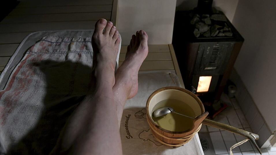 Auch die Saunakultur macht gl&uuml;cklich, finden viele Finnen. (Symbolbild)