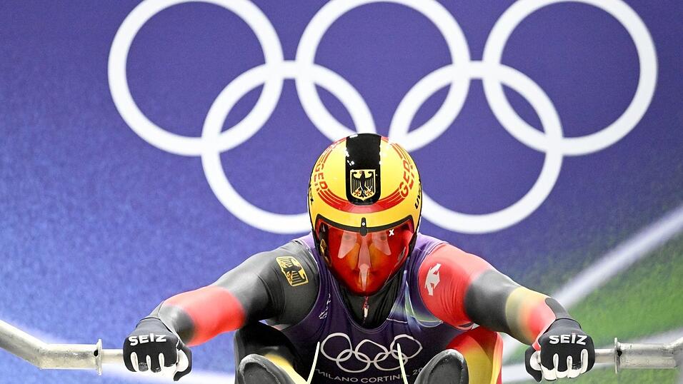 Max Langenhan f&auml;hrt im ersten Lauf Bahnrekord.