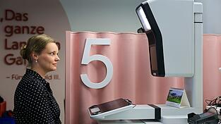 So sehen die neuen Foto-Terminals der Bundesdruckerei aus. (Archivbild)