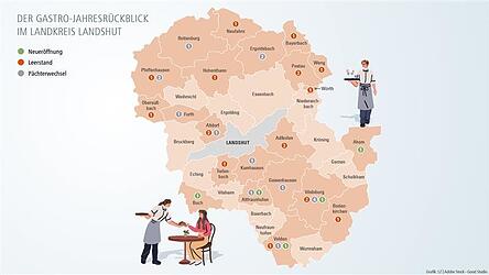 Laut dem Bayerischen Hotel- und Gastst&auml;ttenverband haben Gastronomen vermehrt mit Personalmangel, steigenden Unterhaltskosten und sinkenden Nachfragen zu k&auml;mpfen. Dennoch verf&uuml;gt der Landkreis &uuml;ber ein vielf&auml;ltiges Angebot.&nbsp;