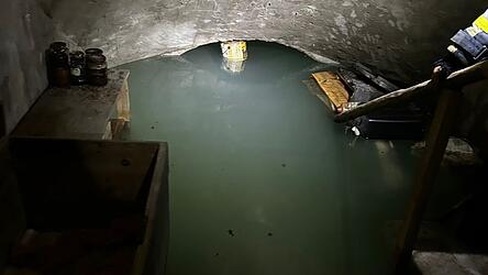 Das Gew&ouml;lbe war voll, man h&auml;tte darin tauchen k&ouml;nnen.