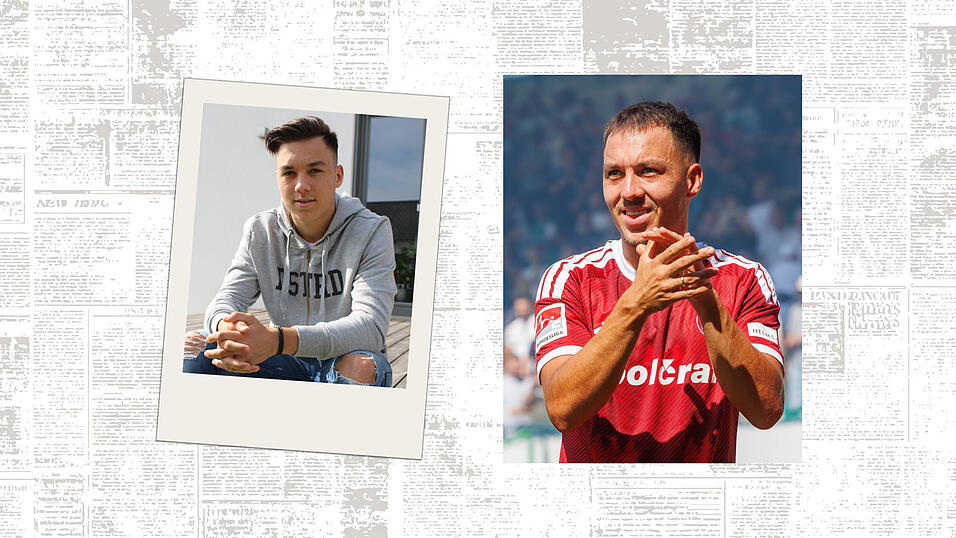 Julian Justvan im damaligen Artikel aus dem Jahr 2012 und heute. Julian Justvan im damaligen Artikel aus dem Jahr 2012 und heute.