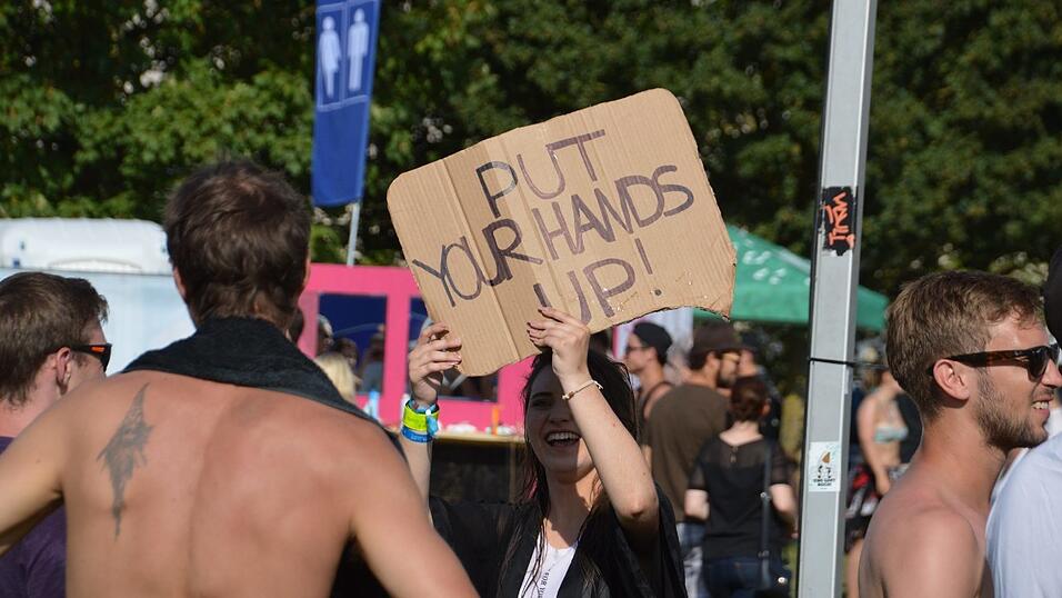 Gutes Wetter sorgte auch für gute Stimmung bei den Gästen bei Utopia Island.