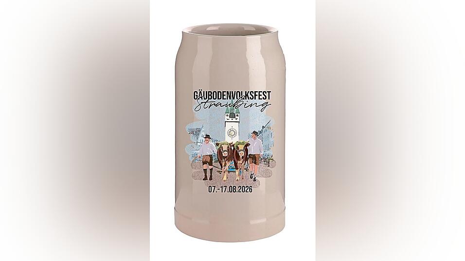 Der offizielle Volksfestkrug 2026.