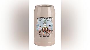 Der offizielle Volksfestkrug 2026.