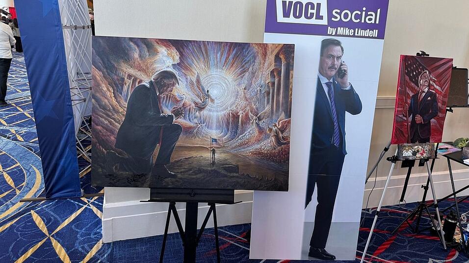 Donald Trump wird auf der CPAC als Held gefeiert. Donald Trump wird auf der CPAC als Held gefeiert.