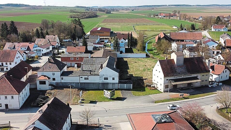 Die Laberweintinger Ortsmitte soll auf 6300 Quadratmetern neu gestaltet werden.