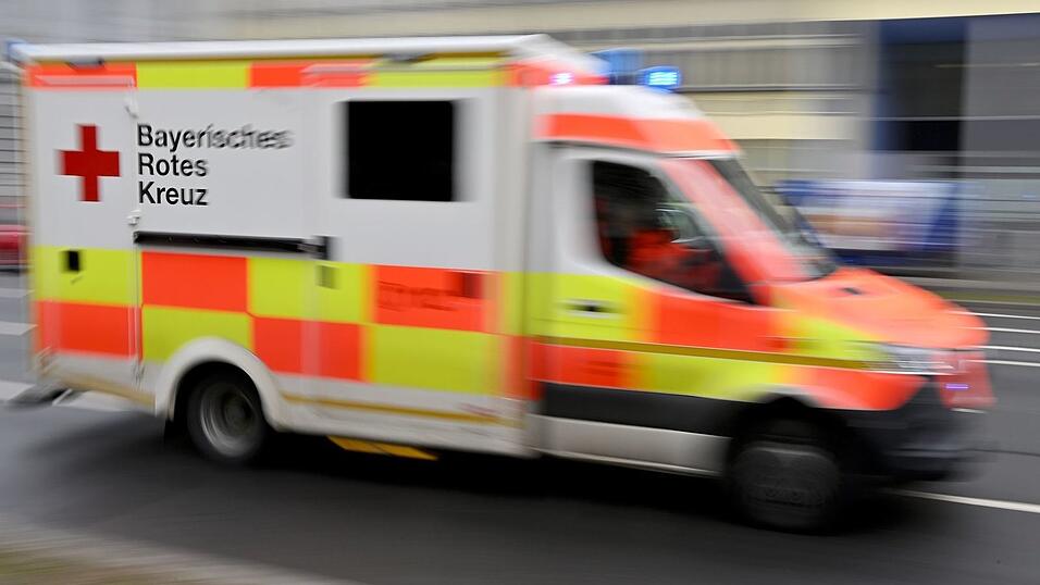 Sanit&auml;ter bringen alle drei in eine Klinik. (Symbolbild)