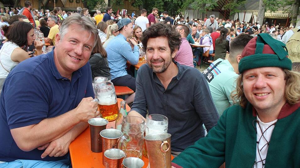 Der Zehrplatz war am Freitag, 21. Juli, gut besucht.