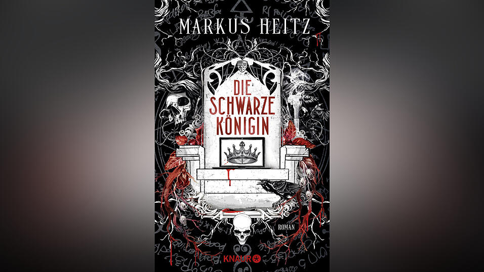 &bdquo;Die Schwarze K&ouml;nigin&ldquo; von Markus Heitz, Verlag Droemer-Knaur, 517 Seiten.