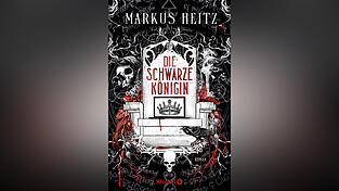 &bdquo;Die Schwarze K&ouml;nigin&ldquo; von Markus Heitz, Verlag Droemer-Knaur, 517 Seiten.