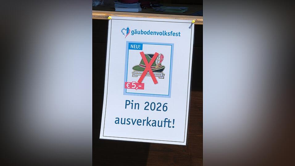 Mit Plakaten war man auf den Ausverkauf vorbereitet, allerdings dachte man nicht, dass das so schnell geht. Mit Plakaten war man auf den Ausverkauf vorbereitet, allerdings dachte man nicht, dass das so schnell geht.