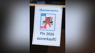 Mit Plakaten war man auf den Ausverkauf vorbereitet, allerdings dachte man nicht, dass das so schnell geht.