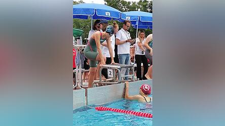 Auch die Schwimmer des ausrichtenden SSC Landau, die mit den Ergoldinger Freunden eine Startgemeinschaft bilden, freuen sich auf die Wettkämpfe am Wochenende.