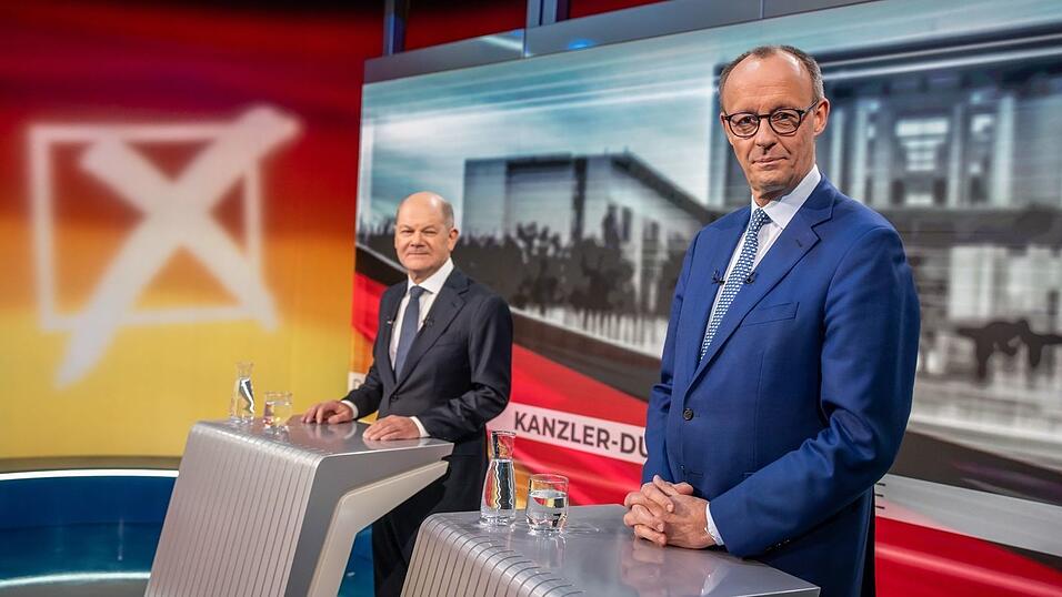 Es war das letzte TV-Duell der beiden aussichtsreichsten Kanzlerkandidaten.