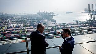 Singapur ist die erste von drei Stationen des Kanzlers auf seiner Asienreise.