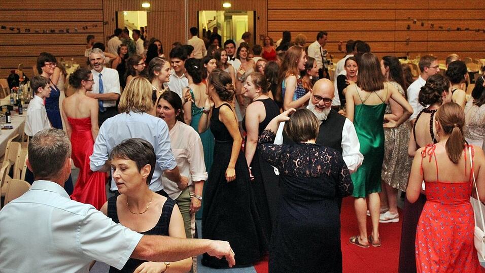 Beste Stimmung auf der Abifeier des Gymnasiums Seligenthal.