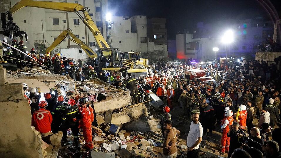 Viele Geb&auml;ude im Libanon sind einsturzgef&auml;hrdet.