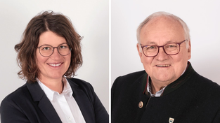 Susanne Wildgruber und Walter Schmidt w&uuml;rden beide gerne in Langenbach B&uuml;rgermeister werden.