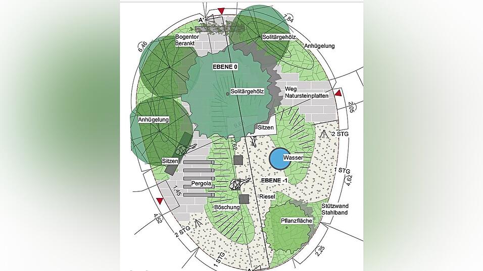 Der detaillierte Plan verrät, was alles verbaut wird.