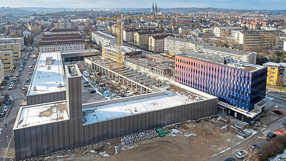 In Regensburg entsteht die gr&ouml;&szlig;te Feuerwache in Bayern.