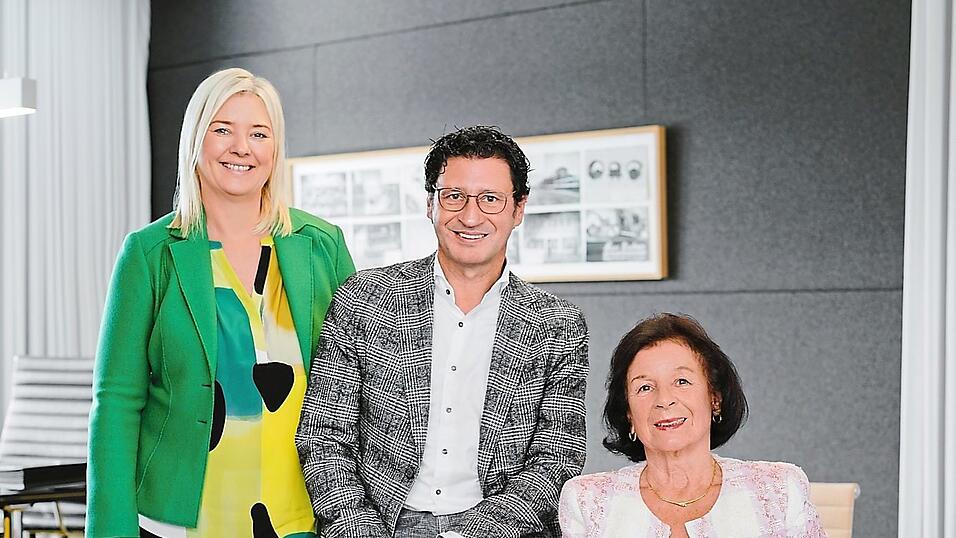 Sabine (links), Hans und Gabriele Bachner.